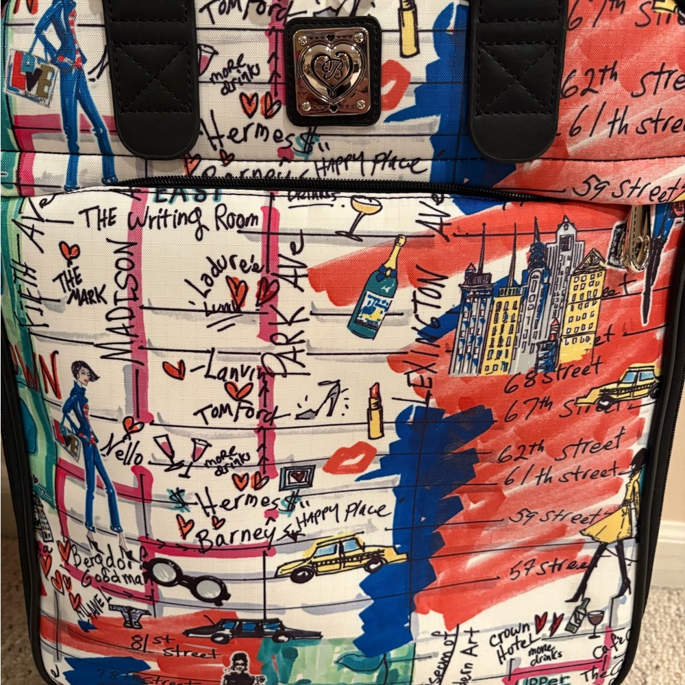 Weekender by Brighton rolling carry-on luggage - Picture 7 of 8